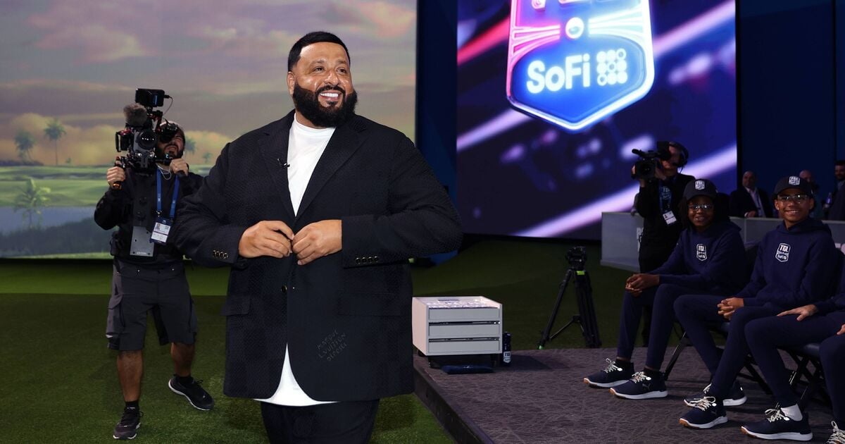 DJ Khaled leaves golf fans cringing after interview during TGL debut