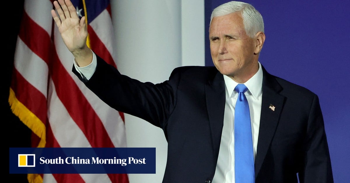 Former US vice-president Mike Pence to visit Hong Kong for business forum