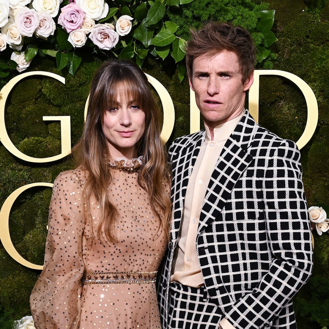  Golden Globes 2025: Eddie Redmayne Explains Why His Wife Styles Him 