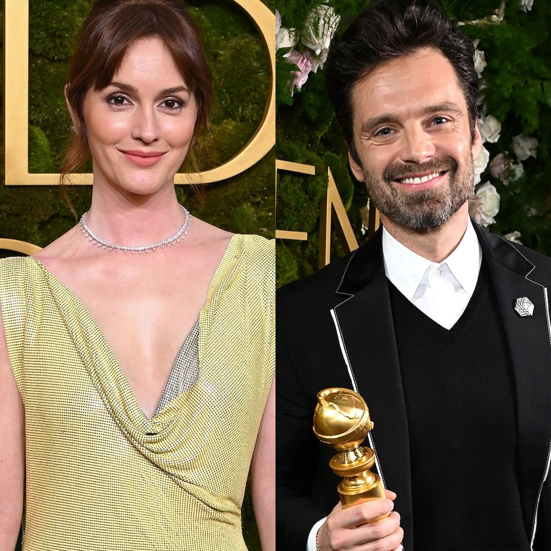 
                        Golden Globes: See Leighton Meester React to Ex Sebastian Stan's Win
                