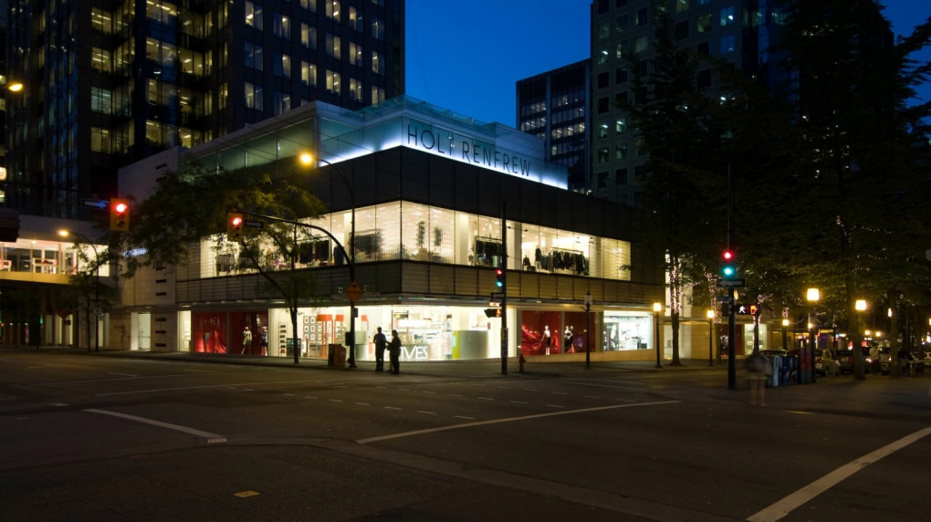 Gun and IEDs seized after armed robbery at Holt Renfrew in Vancouver, police say