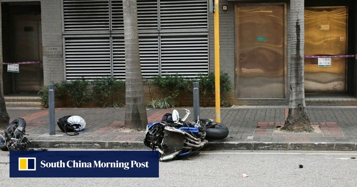 Hong Kong customs officer arrested after attempting to stop fleeing motorcyclist