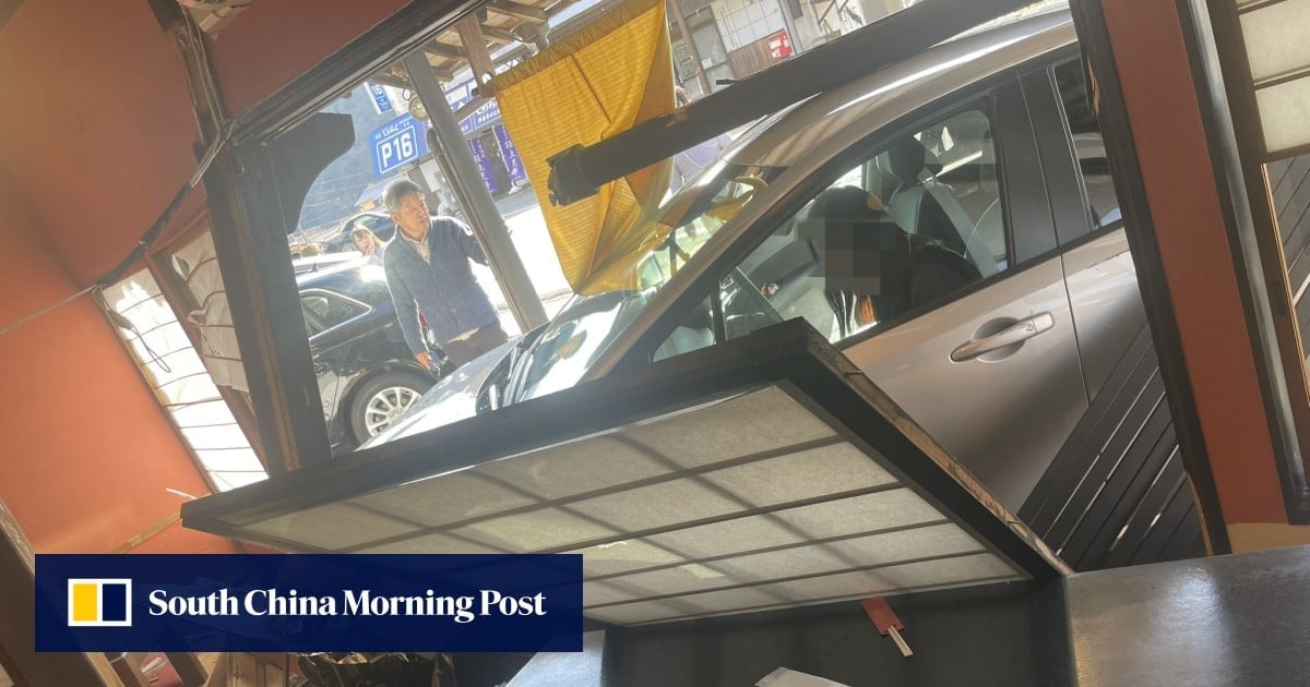 Hongkonger rams car into noodle shop in Japan after stepping on wrong pedal