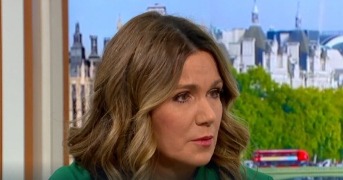 ITV Good Morning Britain's Susanna Reid breaks down in tears live on air