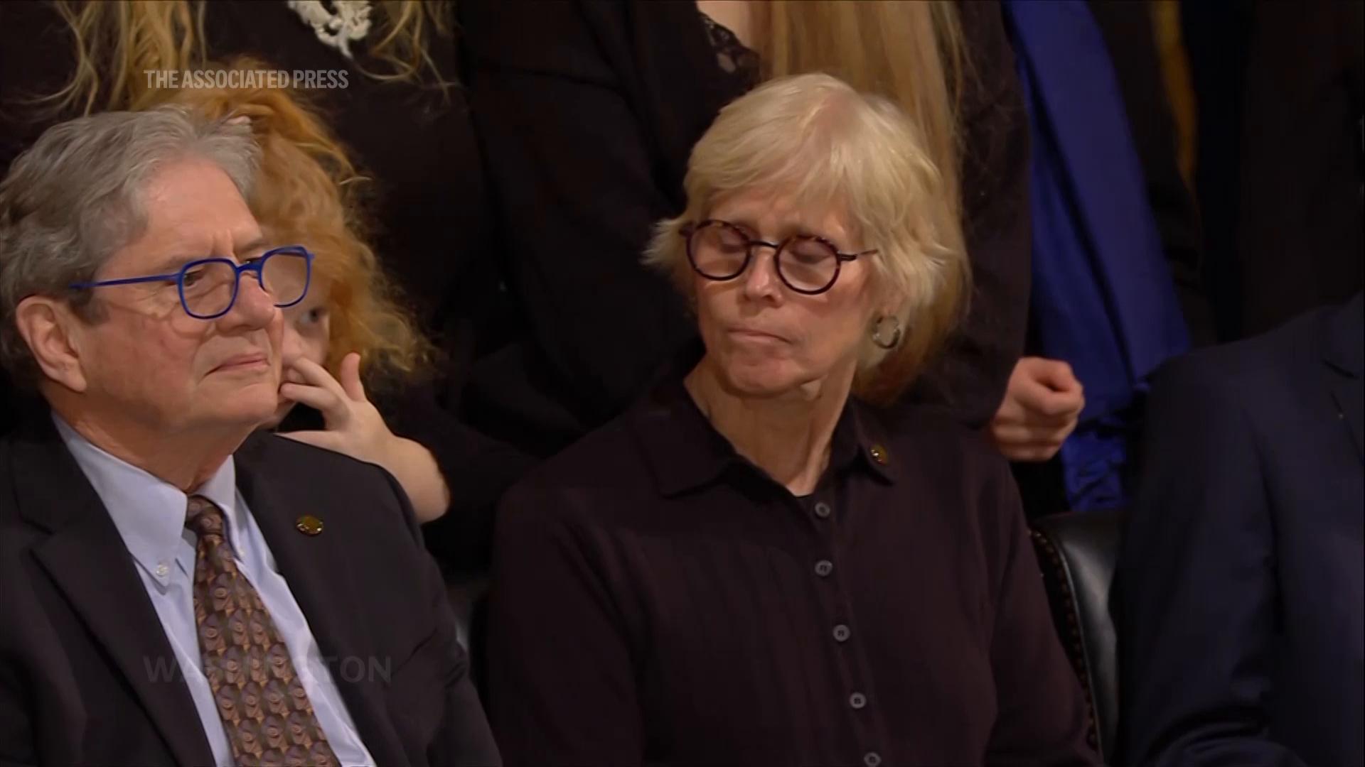 Jimmy Carter continues to lie in state at Capitol Rotunda ahead of his state funeral