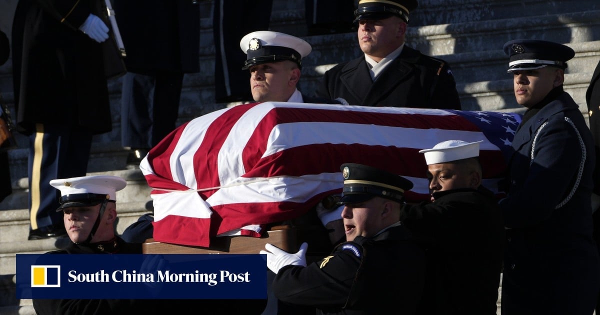 Jimmy Carter honoured at state funeral as US mourns former president