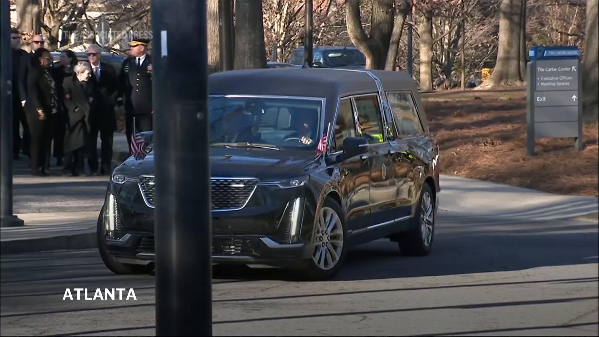 Jimmy Carter's funeral begins by tracing 100 years from rural Georgia to the world stage