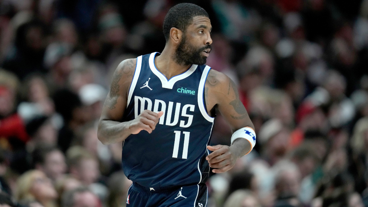 
                        Kyrie Irving injury update: Mavericks star reportedly out 1-2 weeks, joins Luka Doncic on sideline
                    