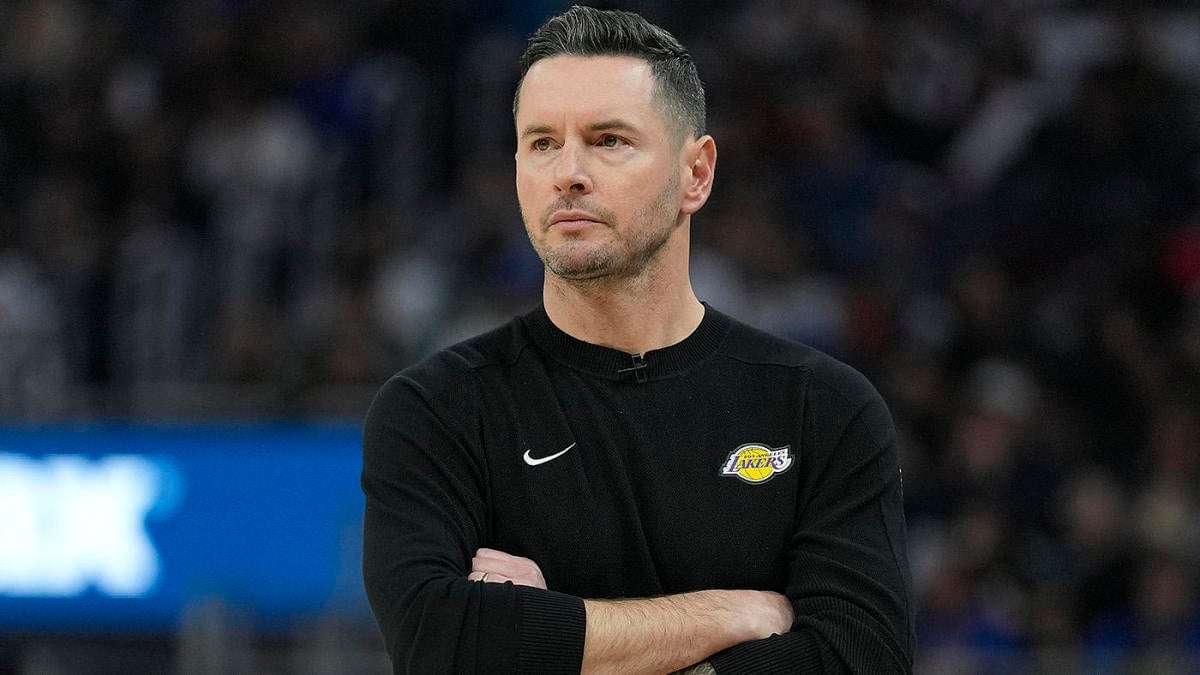 
                        Lakers coach JJ Redick reacts to California wildfires that burned down his home: 'It's complete devastation'
                    