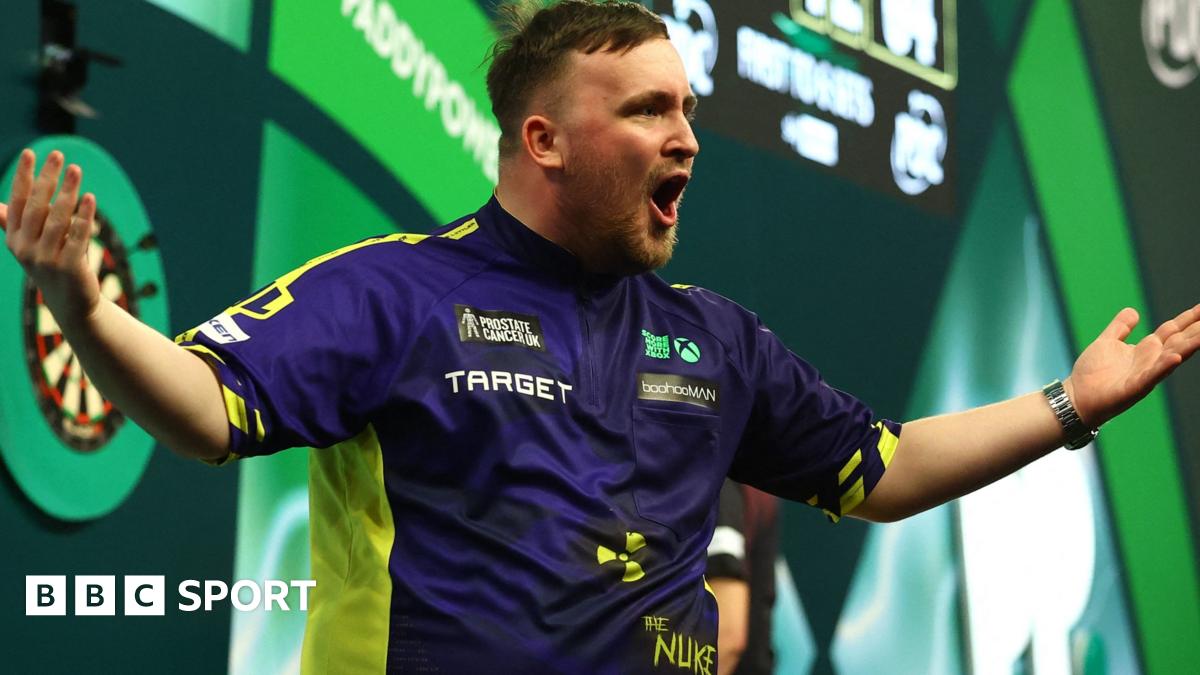 Luke Littler to face Michael van Gerwen in PDC World Darts Championship final