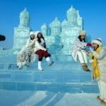 Making art and fun from the ice, snow and freezing cold in Harbin