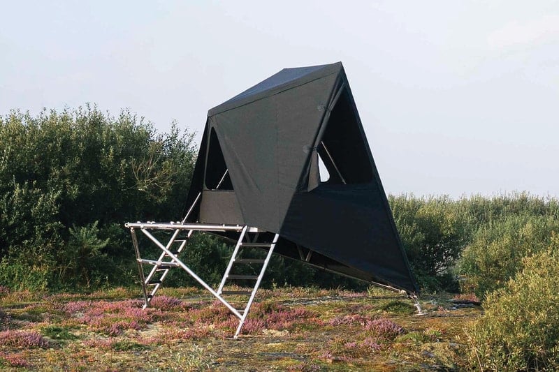 New British Design's Flexible Tripod Tent Recalls Lunar Mission Modules