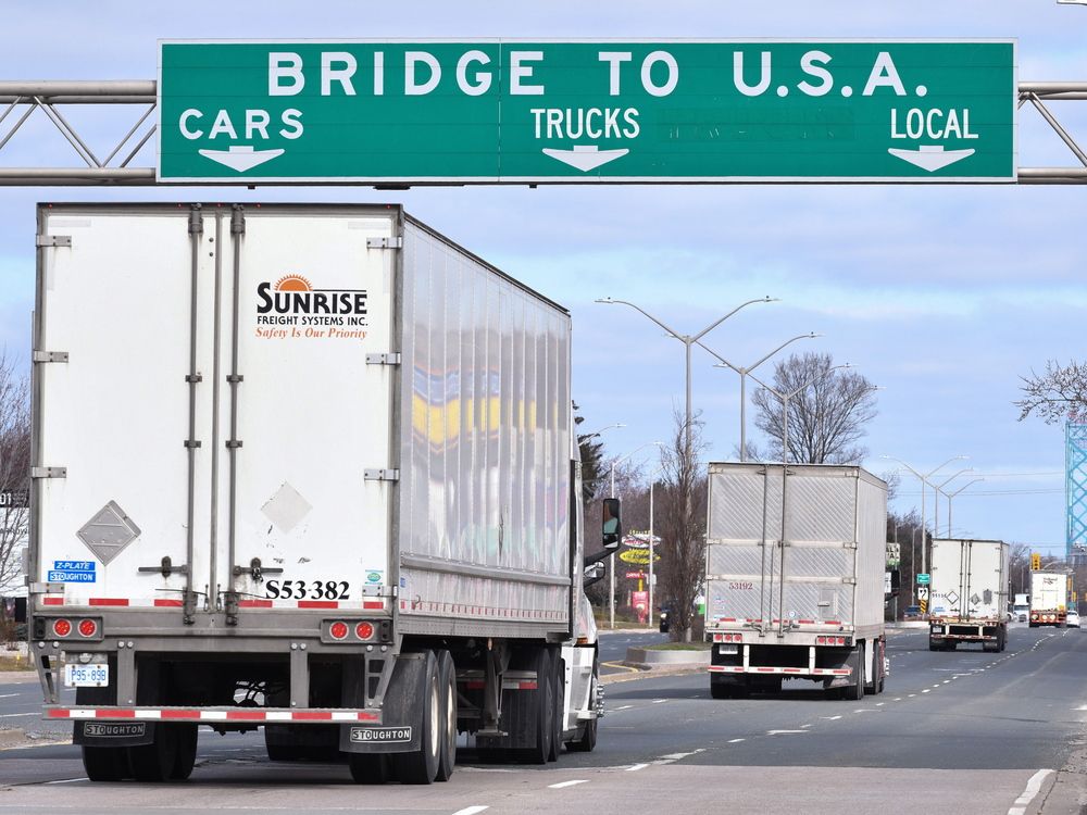 Ontario strengthens border as Trump tariff threat looms