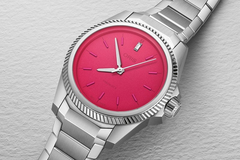 Oris' Latest ProPilot X Watch Features a Hot Pink Dial