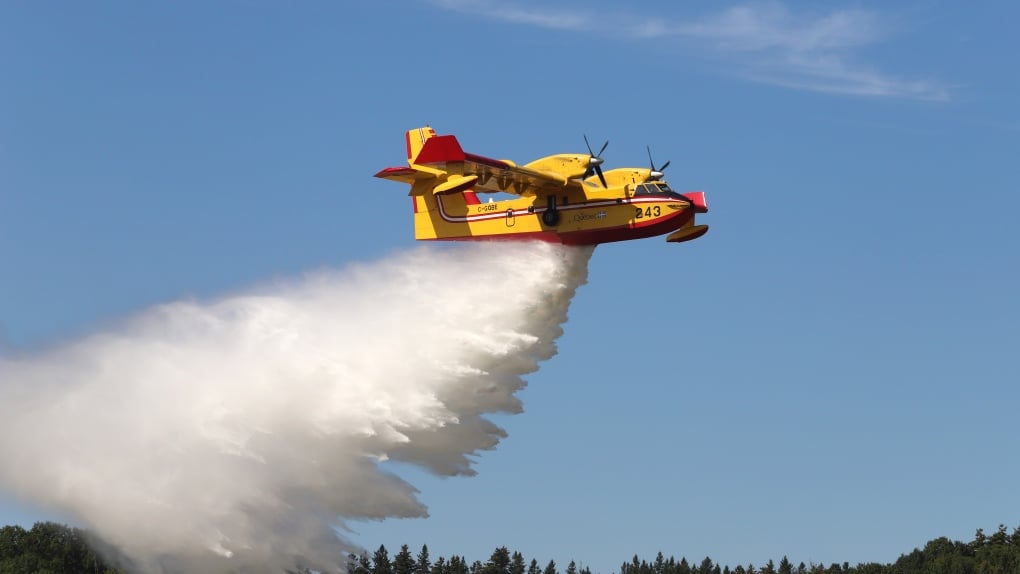 Quebec sending more water bombers to California after aircraft struck by drone