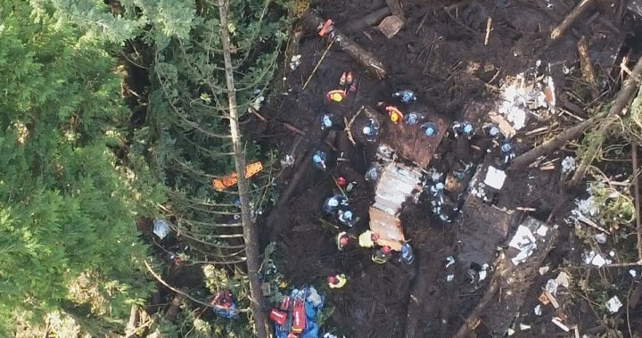 RCMP probing Lions Bay landslide that left 2 dead