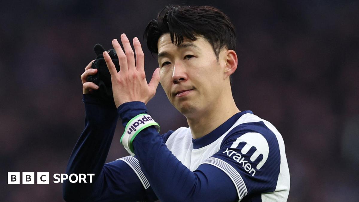 Son Heung-min: Tottenham Hotspur trigger option to extend forward's contract until 2026