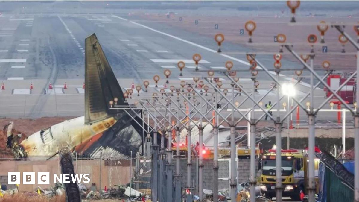 South Korea plane crash: Why was there a wall near the runway?