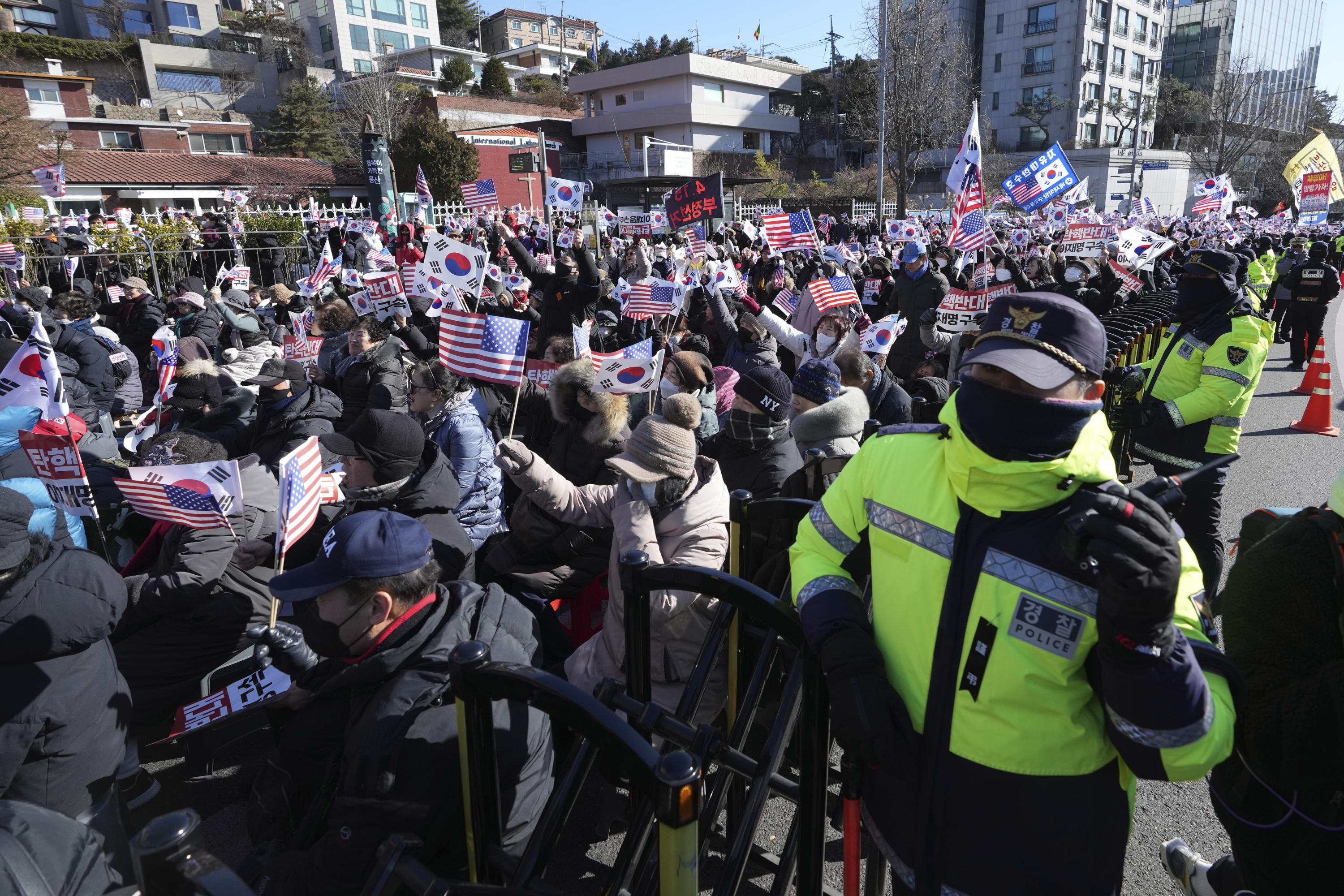 South Korean court issues warrants to detain impeached President Yoon and search his office