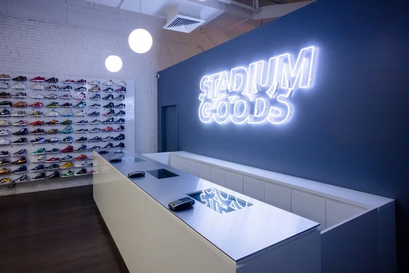 Stadium Goods Shutters New York City Store