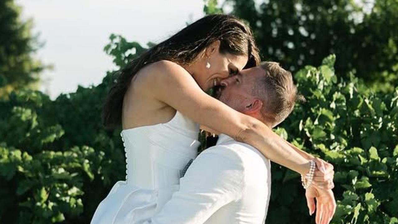 Steph Rice dazzles as wedding photos drop