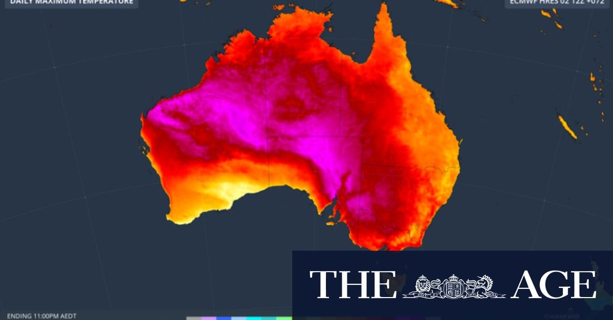 Sydney set for sizzling weekend as heatwave descends on south-east