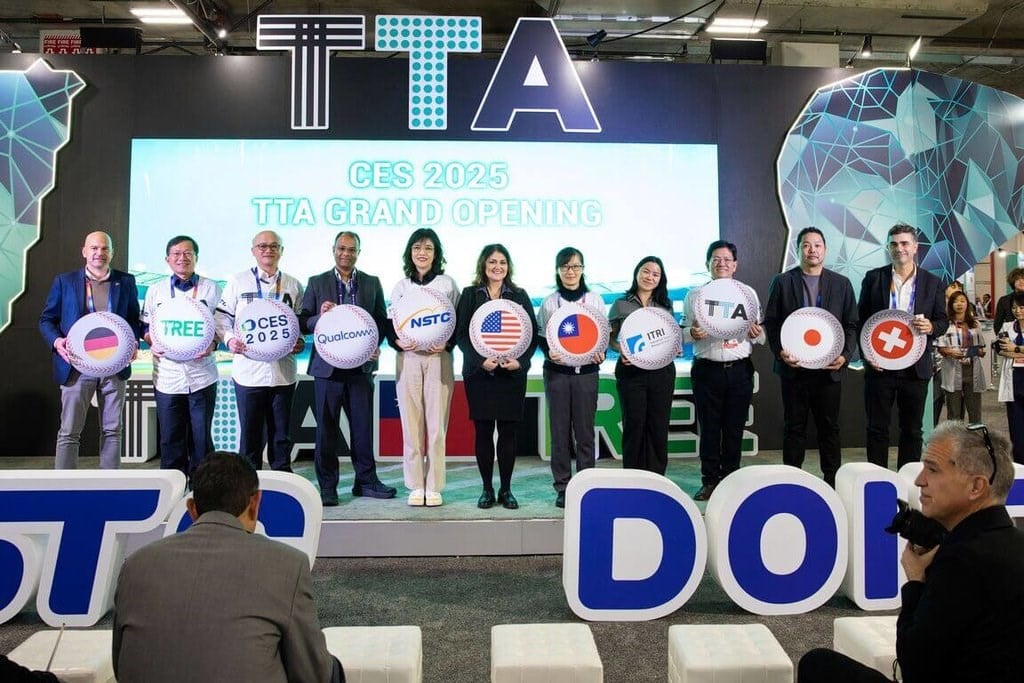 Taiwan opens tech start-up pavilion at CES