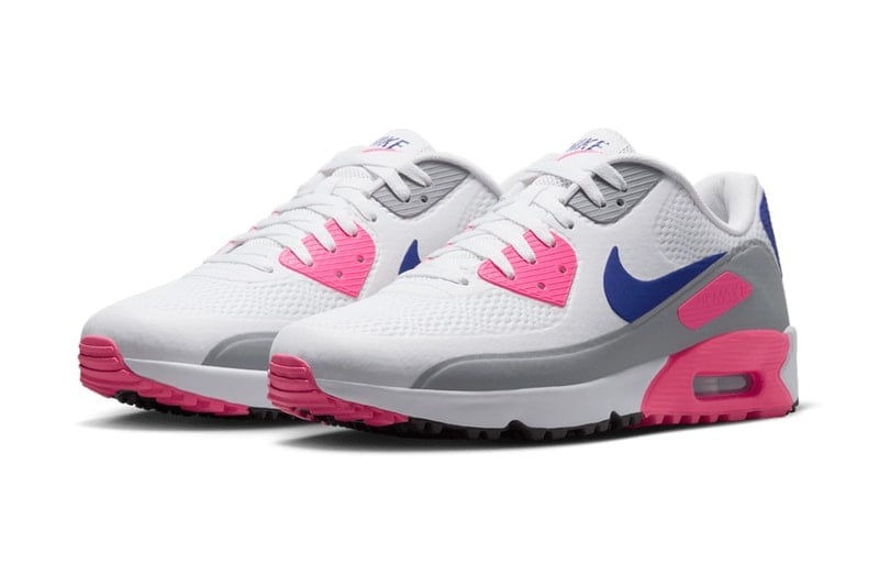 The Nike Air Max 90 G "Laser Pink" and "Royal Pulse" Hit the Golf Course