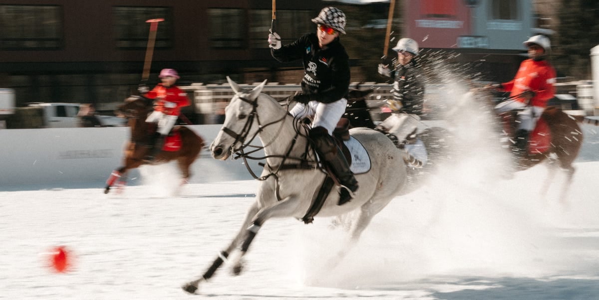 The Simple Pleasure of Watching Polo and Drinking Bourbon in the Snow