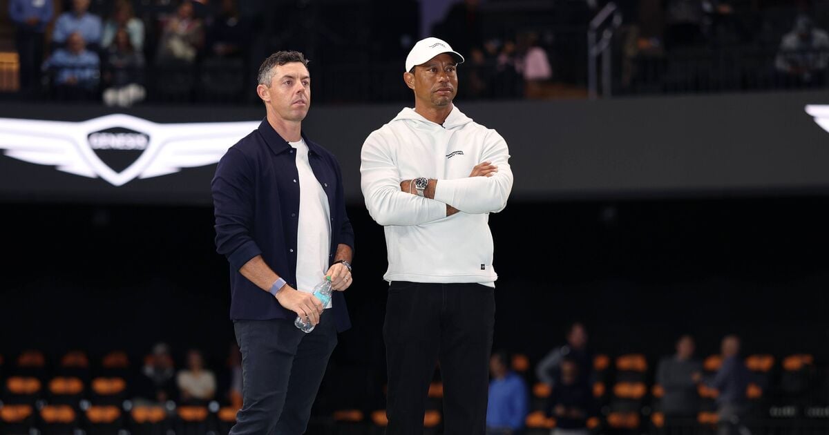 Tiger Woods and Rory McIlroy react to TGL opening night as fans 'root against' star