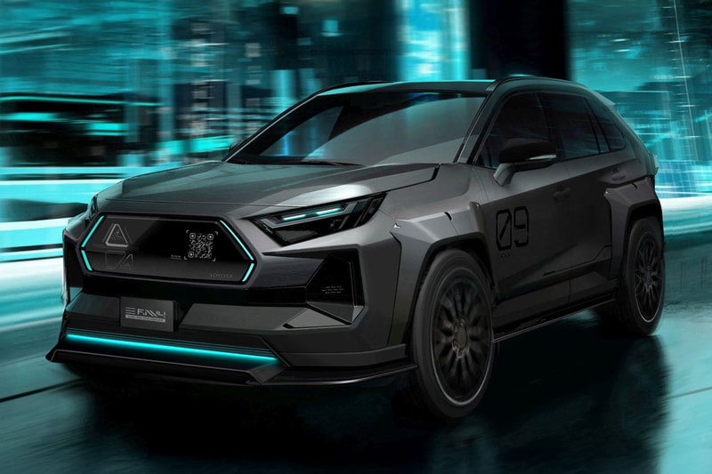 Toyota Unveils "Dark Side Performance" RAV4 Concept ahead of Tokyo Auto Salon