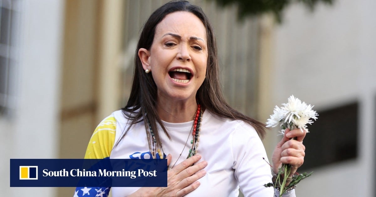 Venezuela opposition leader Maria Corina Machado arrested after anti-Maduro protest