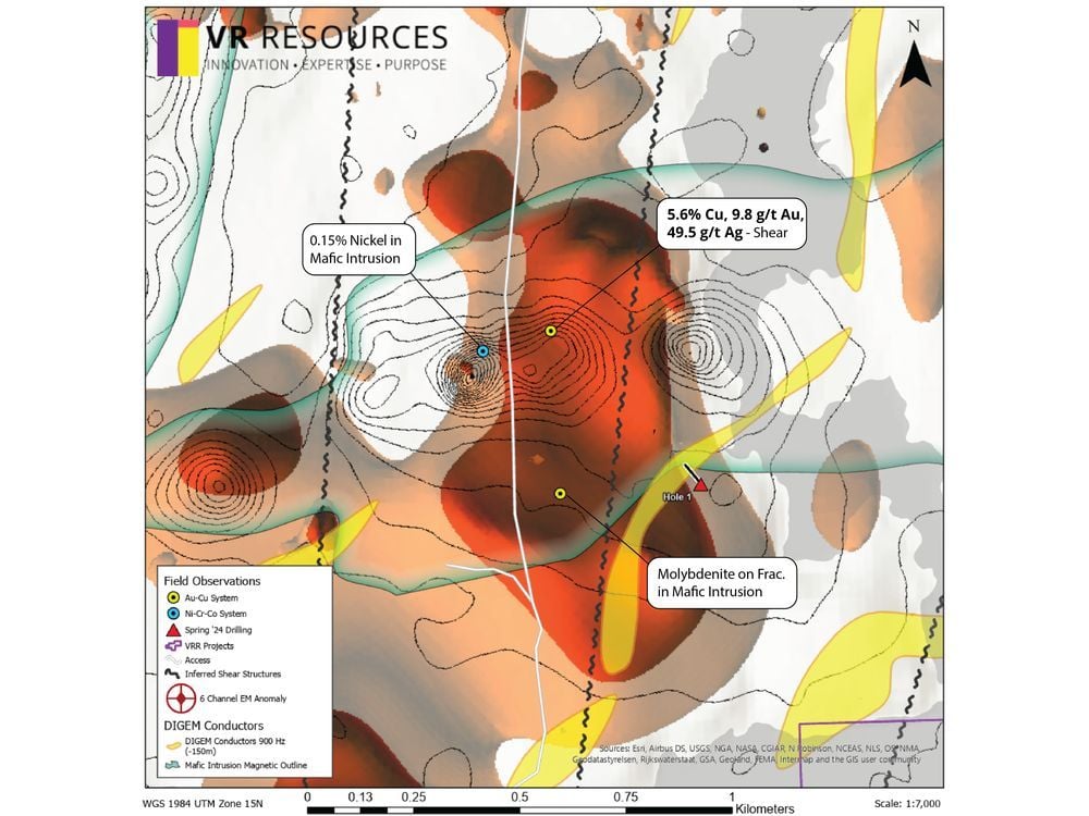 VR Resources Outlines Targets for Upcoming Drilling at Silverback Copper-Gold Project in Ontario