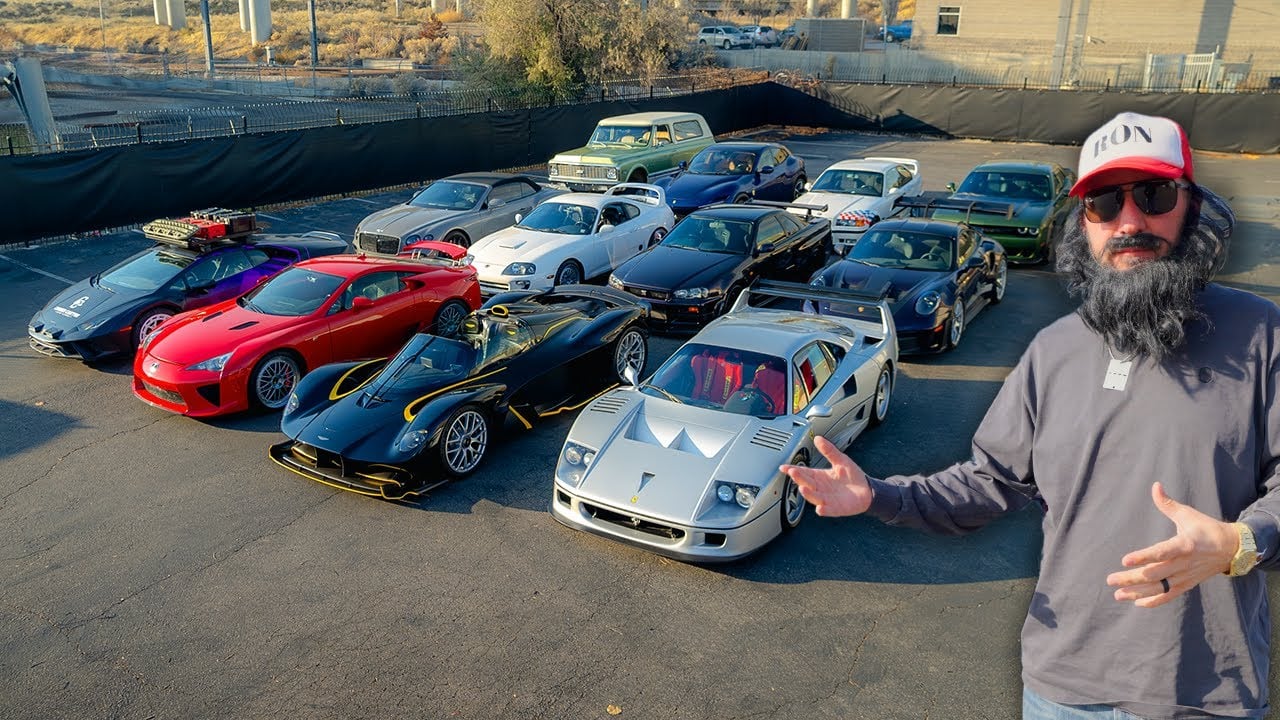 Watch Supercar Ron Tour His $17M Supercar & Hypercar Collection