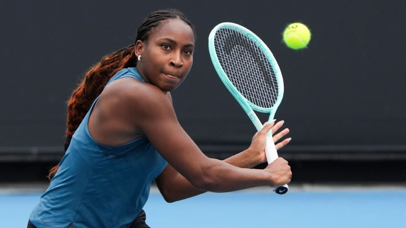 'We are so back': Can a laser-focused Coco Gauff win the Australian Open?