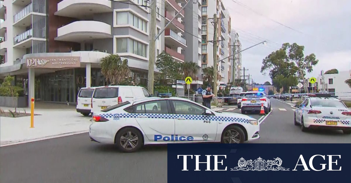 Woman dead after balcony plunge, man in custody